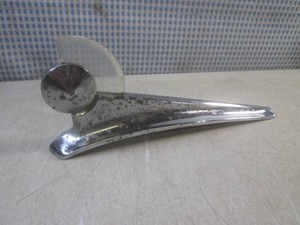 (F-0) Vintage 1949 Ford Hood Ornament with Lucite Top #7981