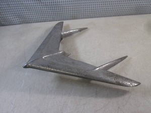 (F-0) Vintage 1955-1956 Pontiac Chieftain Jet Wing Hood Ornament