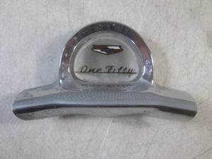 (F-0) Vintage 1950s Chevrolet One Fifty 150 Steering Wheel Horn Cap  Button