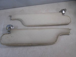 (F-0) Pair of Vintage 1960s GM Sun Visors Camaro Chevelle Nova GTO #5716816