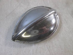(F-0) Vintage 1930s Chrome Tear Drop Radiator Cap