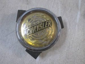 (F-0) Vintage 1949-1950s Chrysler Steering Wheel Horn CapButton Mopar