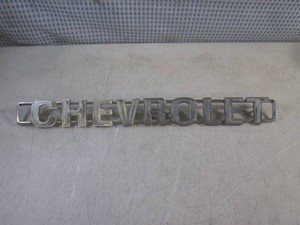 (F-0) Vintage 1973-1979 Chevrolet Cheyenne Truck Tailgate Emblem #326104