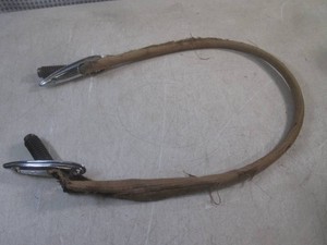 (H-2) Vintage 1940s Back Seat Grap Rope Mopar Safety Rope