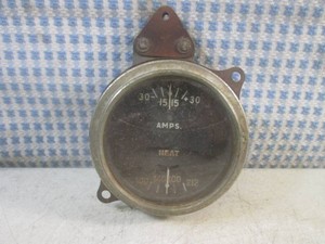 (BSB) Vintage 1920s 1930s Amp Temp Gauge