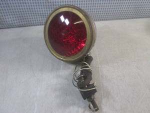 (BSB) Vintage Dietz Red 6 Fog Lamp GM Ford Lens is Cracked