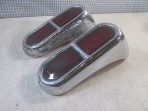 (BSB) Pair of Vintage 1947-1949 Studebaker Champion Tail Light Assemblies