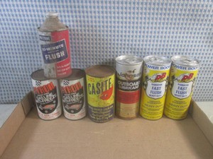 (BS) Assorted Vintage Automotive Fluids