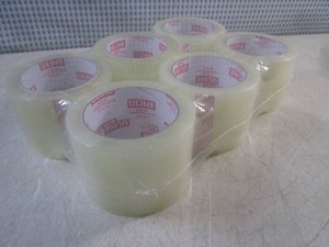 (BSB) 6 Rolls of Uline Clear Packing Tape 2 34 Wide