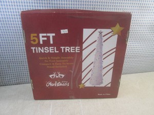 (A-2) 5-Foot Tinsel Tree