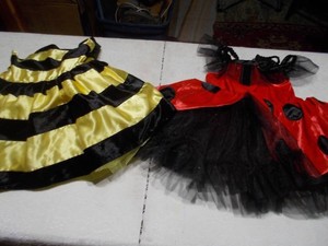 Childrens Bumblebee and Ladybug Costume Set with Wings