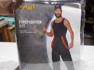 Adult Large Firefighter Costume Kit