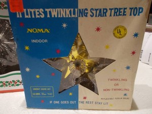 Assorted Christmas Tree Topper Lot with Star and Poinsettia Designs