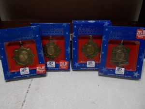 Lot of Hallmark American Spirit Commemorative Ornaments