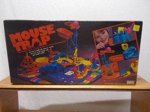 Vintage Milton Bradley Mouse Trap Board Game