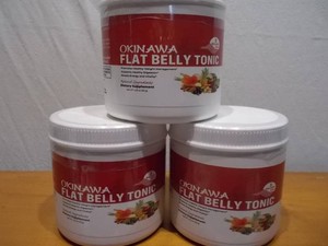 Okinawa Flat Belly Tonic Dietary Supplement Lot  Multi-Container Supply (30-Serving Tubs)