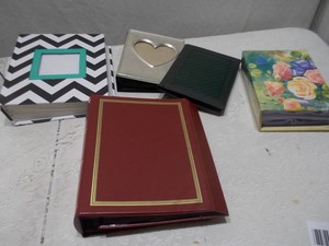 Assorted Photo Albums, Picture Frames & Journal Organizers Lot