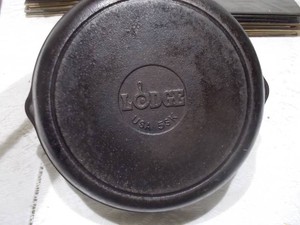 Vintage Lodge No. 5 (5SK) Cast Iron Skillet