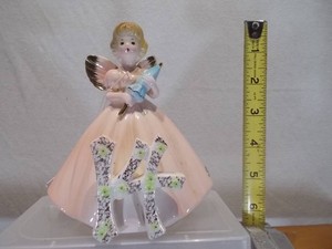 Vintage Josef Originals Ceramic Birthday Doll  Figurine with Original Tag