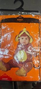 Infant warm monkey suit