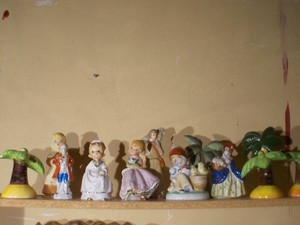 Vintage Miniature Figurine Assortment Lot