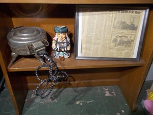 Vintage St. Peter Minnesota History Framed Newspaper & Memorabilia Lot