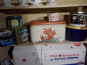 Vintage Decorative Storage Tins