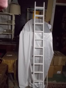 Tall Wooden Decorative Ladder  Accent Piece