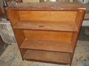 Wooden Bookshelf