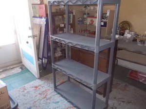 Plastic Storage Shelf