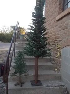 Artificial Alpine-Style Christmas Tree