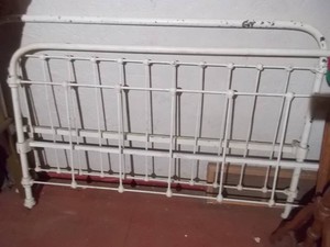 Antique Wrought Iron Bed Frame