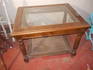 Glass Top Coffee Table