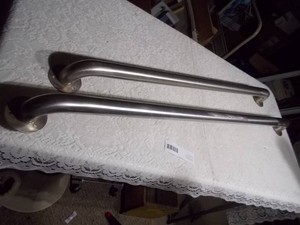 Sturdy Metal Safety Grab Bars  Assist Rails