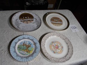 Set of Four Decorative Collector Plates