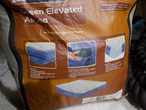 Mixed Recreation Lot Air Mattress, Battle Rope, and Folding Chair