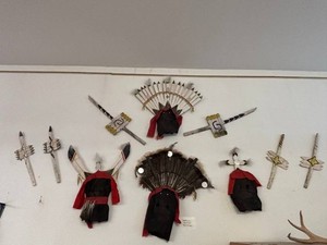 Reproduction Apache Gan Masks & Wands Group