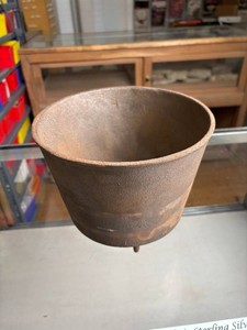 Cast Iron Drum Kettle