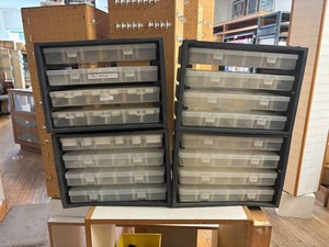 Plano Small Parts Organizer Cabinets (Lot of 2)
