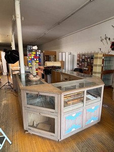Handmade Store Display Cases & Cash Wrap by Ernest Thompson