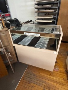 Retail Glass Display Case With Storage Drawers - 36 W X 22 D X 40 H