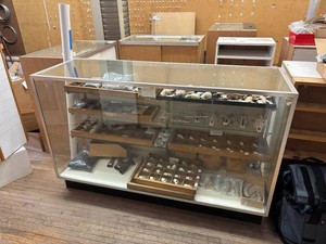 Glass Display Case - 60 X 20 X 38 in