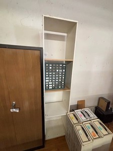 Tall Storage Shelf With Parts Drawer Organizer - 19 12 X 15 X 88 in