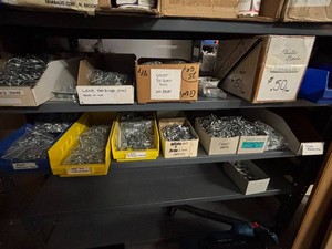 Mixed Lot - Long & Short Pegboard Hooks, Curtain Rod Hooks