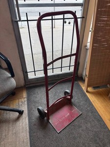 Red Steel Hand Truck Dolly