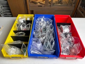 Assorted Czech Glass Beads - Leaves, Crescents & Mixed Shapes