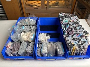 Japanese 110 Triangle & Assorted 150 Seed Beads Mixed Lot