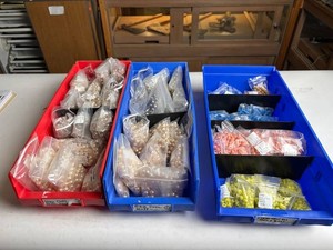 Czech 10mm Pearl & 9mm Crow Bead Assortment