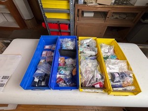 Czech Crystal & Glass Bead Mixed Lot - Assorted 100, 110 Hex & Rounds