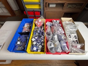 Assorted 60 Seed Beads & Snowman Parts Mixed Lot